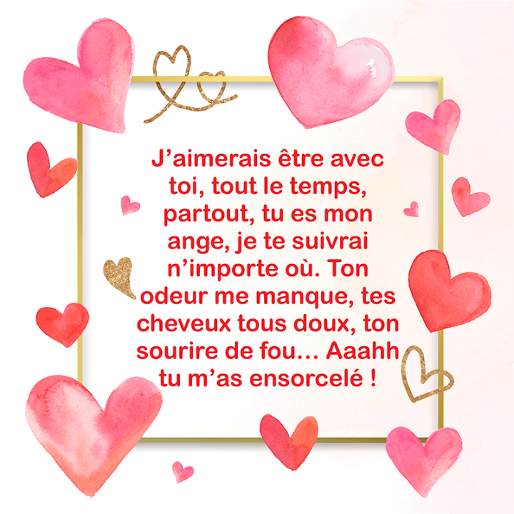 Collection de textes mignons pour montrer votre amour à votre autre moitié