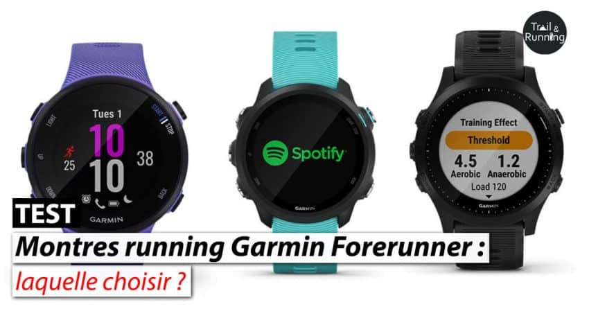 Comment choisir une montre connectée Garmin