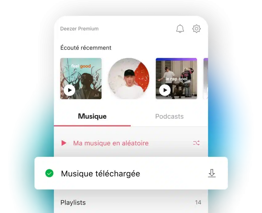Comment écouter de la musique sur Deezer hors ligne?