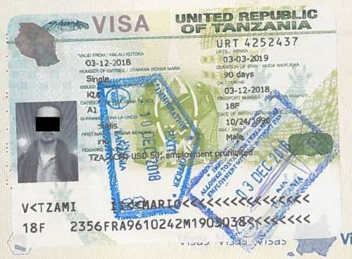Comment obtenir un visa pour la Tanzanie?