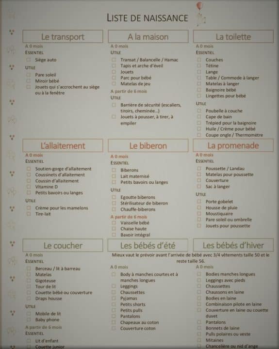 Comment publier sa liste de naissance sur Facebook?