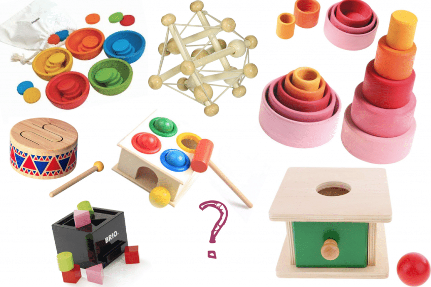 Les différents types de jeux Montessori!