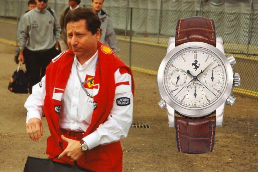 L'incroyable collection de montres de Jean Todt aux enchères chez Christie's