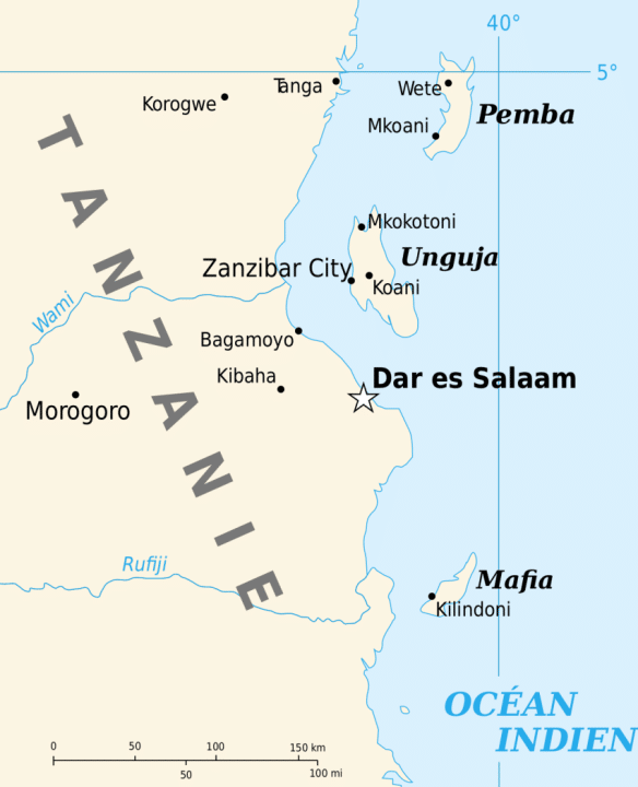 Où est Zanzibar?
