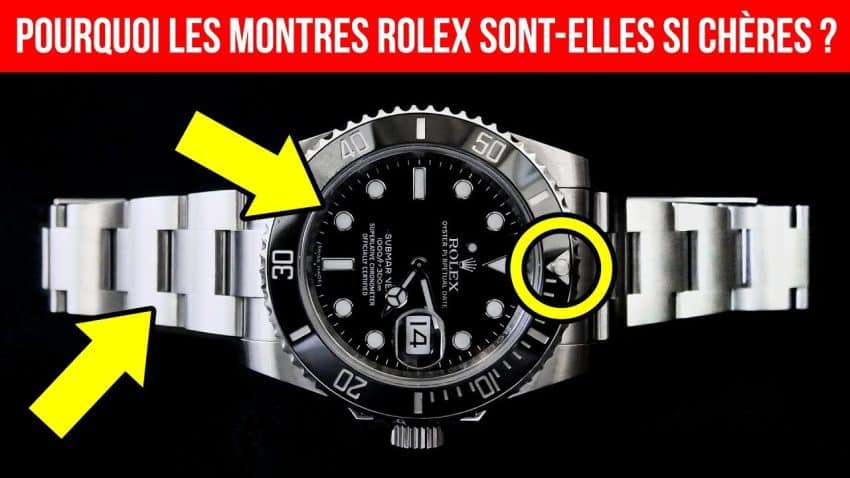 Pourquoi les montres Rolex sont-elles chères?