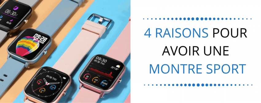 Pourquoi porter une montre connectée pour faire du sport?