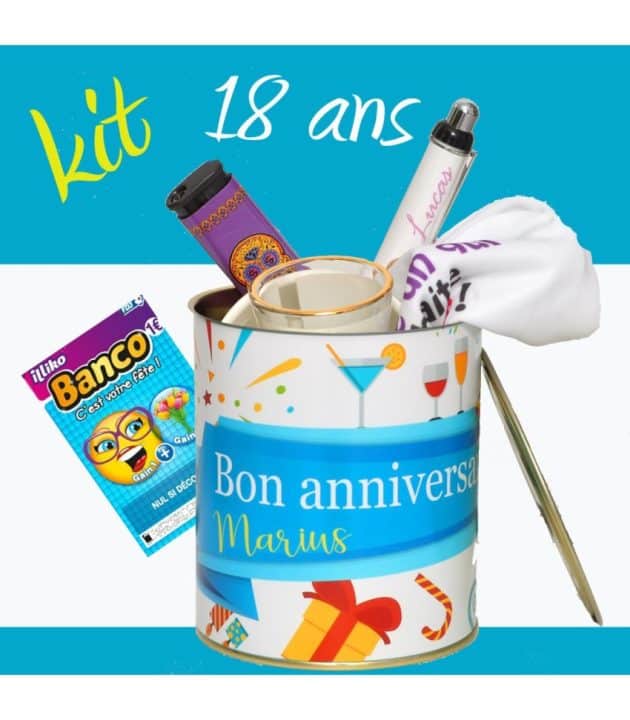 Quel cadeau pour les 18 ans d'un garçon?