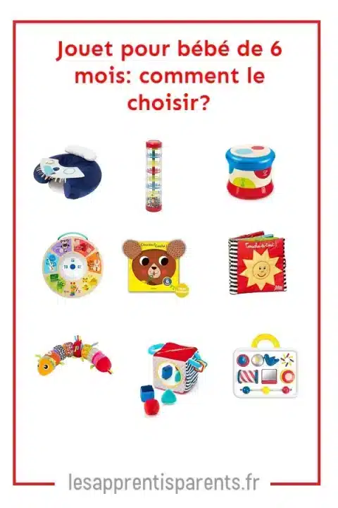 Quel jouet pour un bébé de 6 mois?